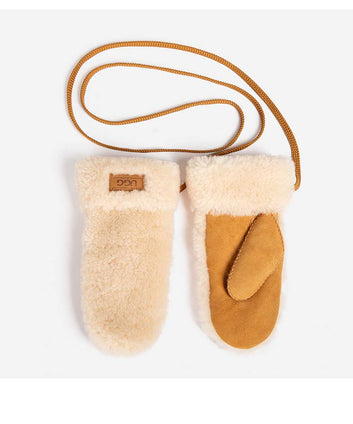 Kid's UGG Curly Mitten Gloves