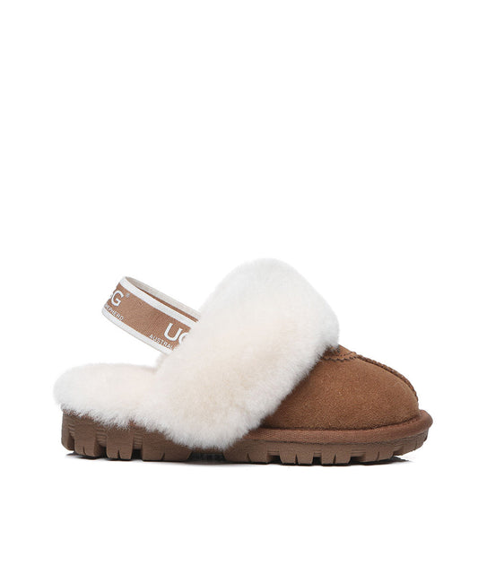 Kids Banded Scuff UGG Slippers
